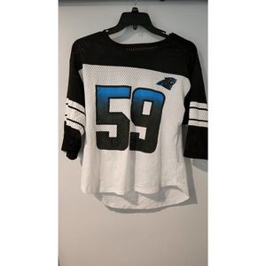 Luke Kuechly #59 Carolina Panthers Nike NFL On Field Football Jersey Womens M